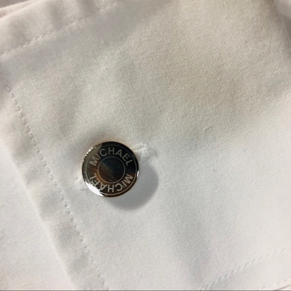 Michael kors men’s button down shirt Sz L 16/34/35 - Picture 7 of 8